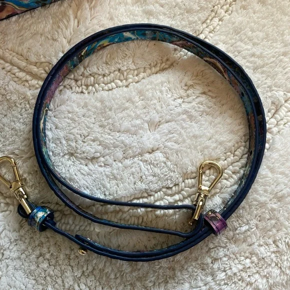 Brahmin Duxbury Satchel Leather Handbag Euphoria Melbourne - Picture 4 of 6